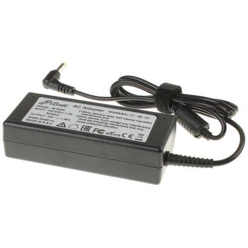 фото Блок питания ibatt ib-u6-r208 19v 1,58a, 30w, 5.5*1.7 mm для acer aspire 1425p-232g25i, aspire 1825ptz-413g32ikk, aspire one happy aohappy-2dqb2b, для dell inspiron mini 10, inspiron mini 1012, inspiron mini 1018, inspiron duo 1090,