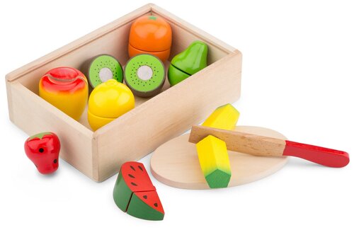 Набор продуктов New Classic Toys Коробка с фруктами 10581 разноцветный