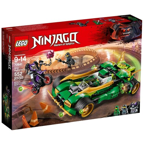 Конструктор LEGO Ninjago 70641 Ночной вездеход Ниндзя, 552 дет.