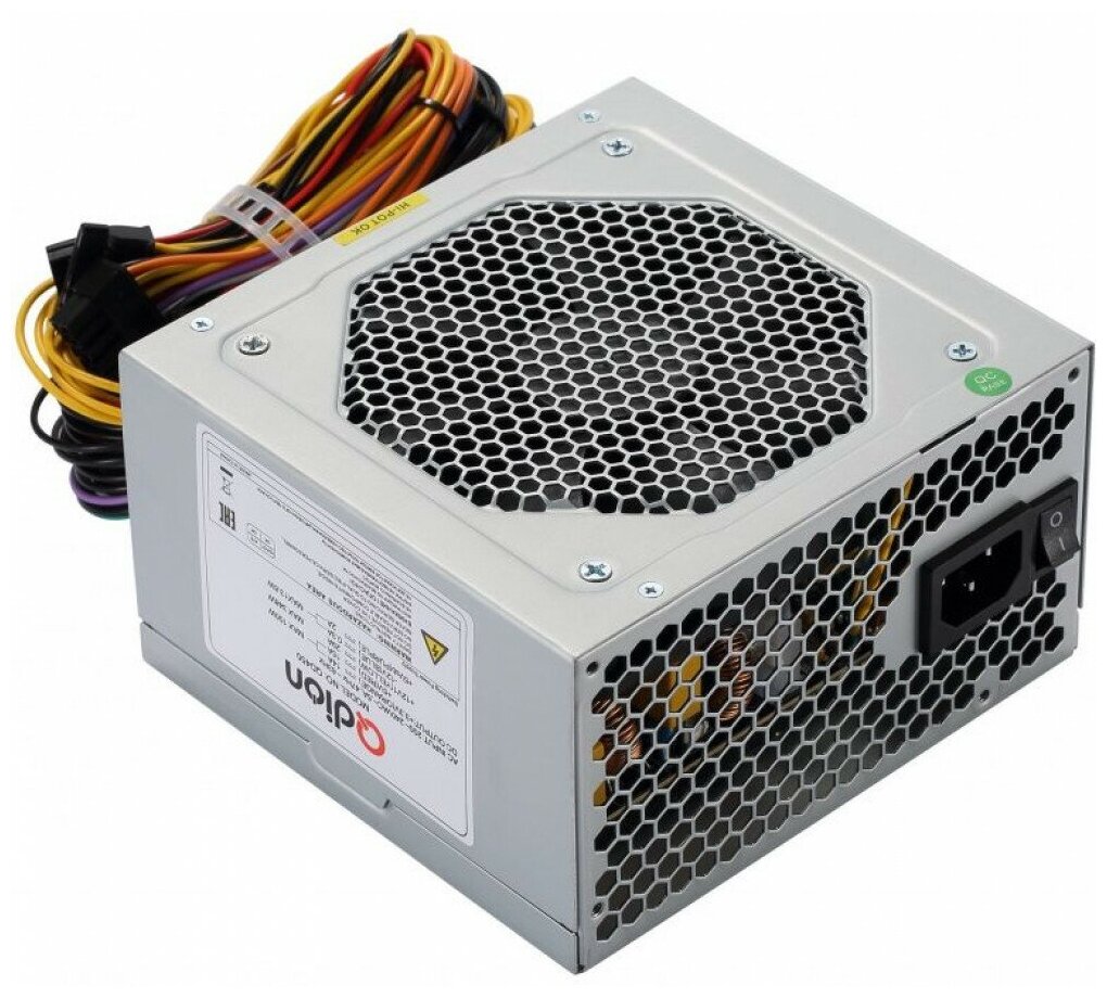 Блок питания FSP Блок питания QDION ATX 450W 12sm Fan Rev.2.0 SATA