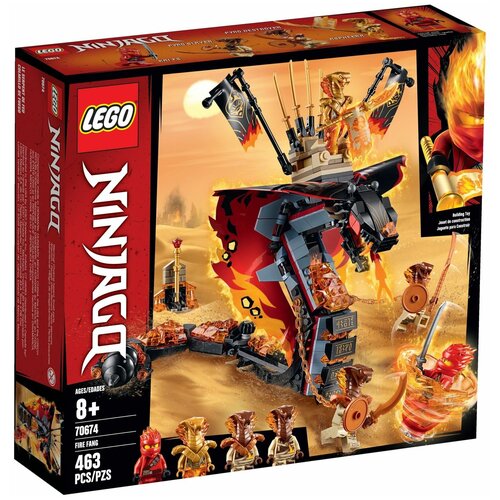 lego ninjago огненный робот кая LEGO Ninjago 70674 Огненный кинжал, 463 дет.