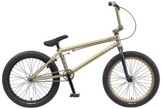 Велосипед BMX TechTeam Twen (2020) золотистый 21" (требует финальной сборки)