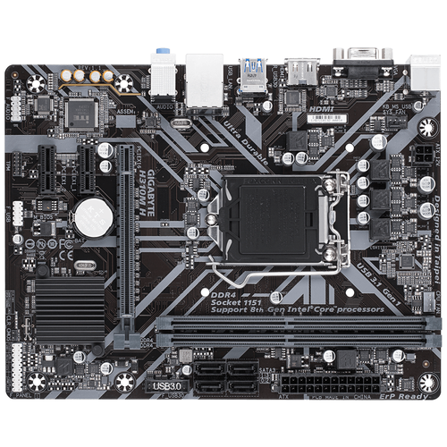 Gigabyte H310MH 1.1 Soc-1151 H370 DDR4 mATX VGA/HDMI