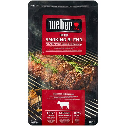 Щепа для копчения Weber Смесь для говядины 700г