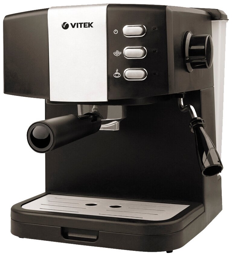 Кофеварка рожковая VITEK VT-1523, черный