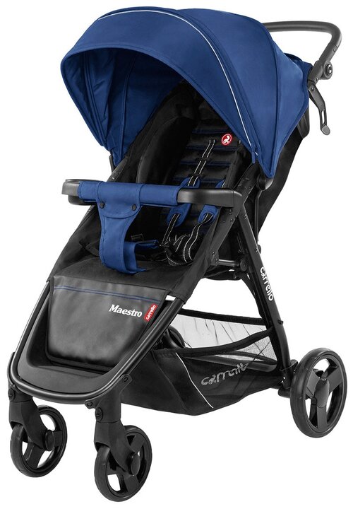 Прогулочная коляска CARRELLO Maestro CRL-1414, синий, цвет шасси: черный