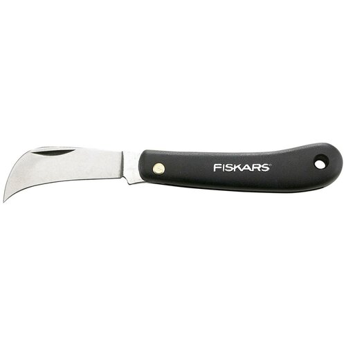 Нож садовый FISKARS K62, черный нож садовый fiskars ergo черный оранжевый 1027031