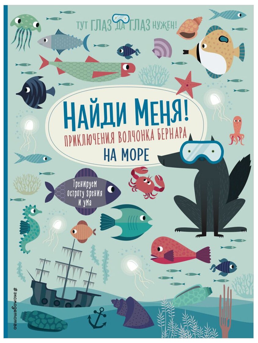 Найди меня! Приключения волчонка Бернара на море - фото №1