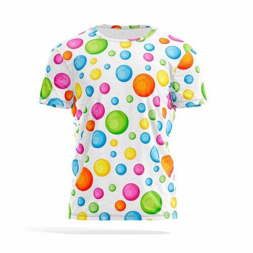 фото Футболка panin brand, размер m, белый, горчичный