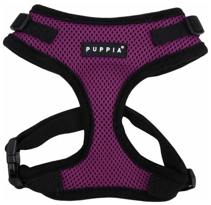 Шлейка для собак Puppia "RITEFIT HARNESS", фиолетовая, M (Южная Корея)