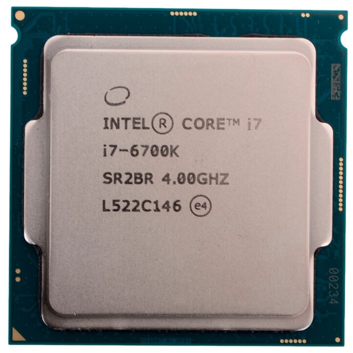 Процессор Intel Core i7-6700K LGA1151, 4 x 4000 МГц, OEM