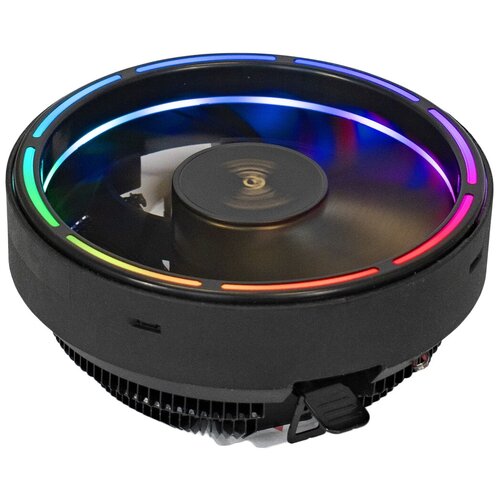 Кулер для процессора ExeGate Dark Magic EE126A-RGB, черный/RGB