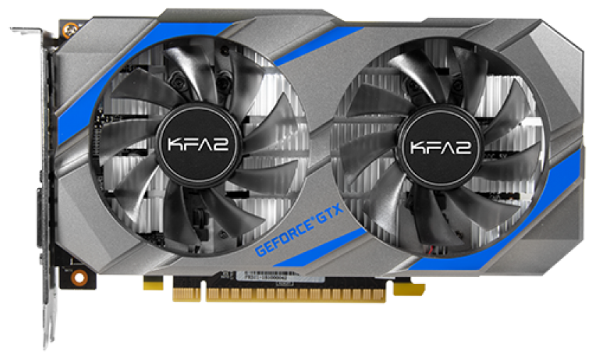 Видеокарта KFA2 GeForce GTX 1050 Ti (1-Click OC) 4GB (50IQH8DSQ31K), Retail