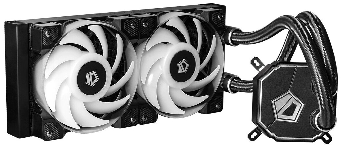 Вентилятор Вентилятор Cooler ID-Cooling DASHFLOW 240 BASIC BLACK 250W all Intel/AMD