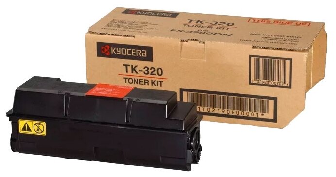 Тонер-картридж Kyocera FS-3900DN/ 4000DN Black/Черный