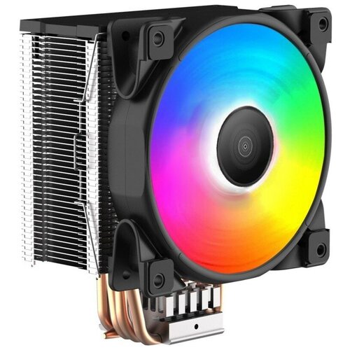 Кулер PCCOOLER GI-D56V HALO RGB Универсальный (TDP 160W, Al-Cu/120mm, RGB LED, 29.1dBA, 4pin PWM)