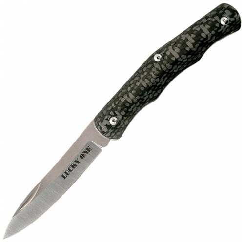 Нож складной Cold Steel Lucky One (CS54VPM) серый нож silver eye crucible cpm s35vn carbon fiber 62qcfb от cold steel