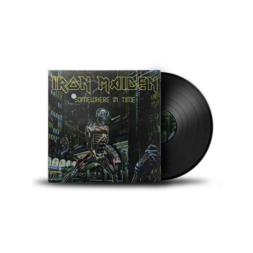 Винил "Iron Maiden - Somewhere In Time" LP1 Виниловая пластинка шестая студийная работа Iron Maiden.