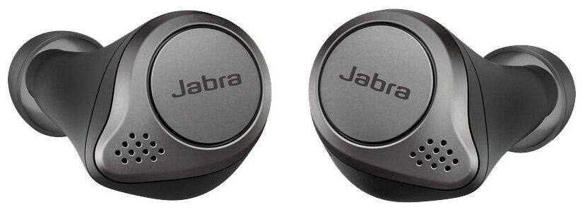 Беспроводные наушники Jabra Elite 75t, titanium 