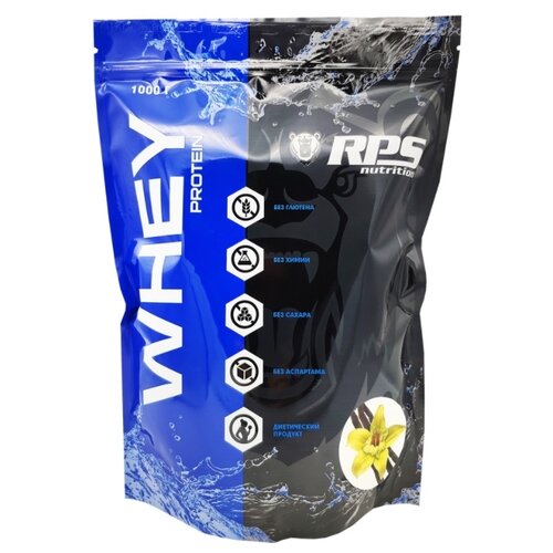 Протеин RPS Nutrition Whey Protein, 1000 гр., ваниль спагетти itsuki тарако с икрой минтая 3 порции 465 г