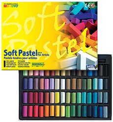 MUNGYO Набор пастели Soft Pastel For Artists mini, 64 цвета