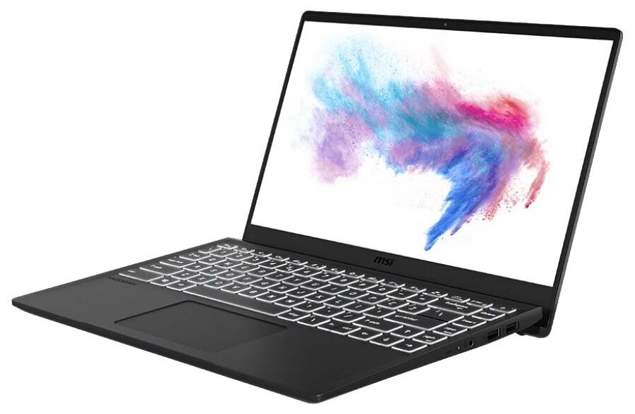 14" Ноутбук MSI Modern 14 B10RASW-021RU (Intel Core i5 1.6 ГГц/RAM 8 ГБ/SSD 512 ГБ/MX330/Win10)