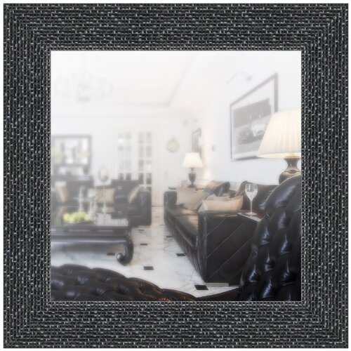 фото Зеркало в широкой раме 50 x 50 см, модель p070039 аурита