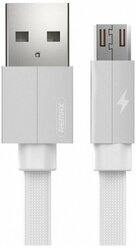 Кабель Remax Kerolla USB - microUSB (RC-094m), белый, 1 м