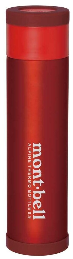 MontBell термос Alpine Thermo Bottle 0.9л RD