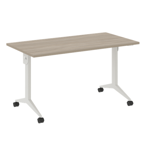 Стол складной мобильный X-Pull Riva X. M-3.7 Дуб Аттик/Белый 1380*720*753
