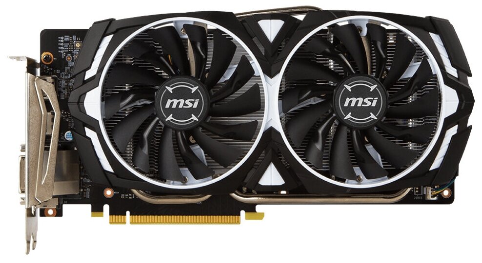 Видеокарта MSI GEFORCE GTX 1060 ARMOR 6G OCV1, Retail