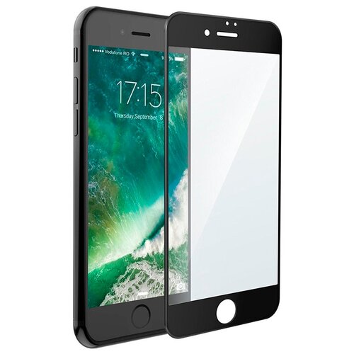 Защитное стекло для iPhone 7+/8+ 20D (Черный)