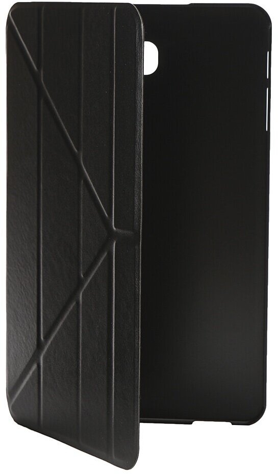 Чехол книжка iBox Premium для Samsung Galaxy Tab A 10.1 (T580/T585) подставка "Y" черный - фото №3