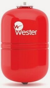 Изображение товара Бак расширительный мембранный Wester WRV - 18 л. (PN5, Tmax100°C, вертикальный, без ножек)