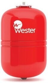Бак расширительный мембранный Wester WRV - 18 л. (PN5 Tmax100°C вертикальный без ножек)