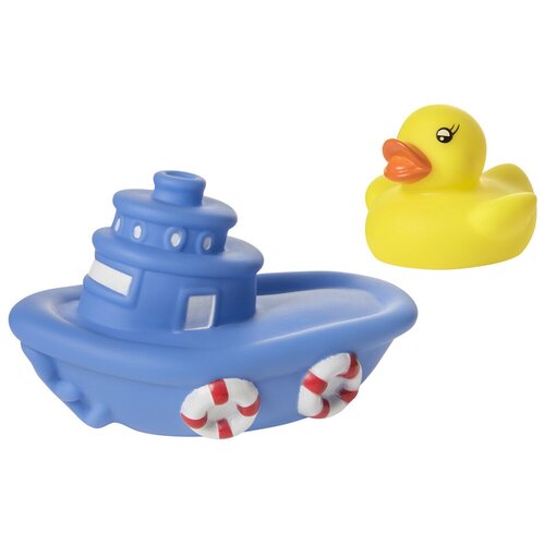 Игрушка для ванной лодка с утенком Курносики 2шт (25035)