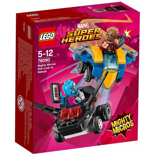 Конструктор LEGO Marvel Super Heroes 76090 Звездный Лорд против Небулы, 86 дет.