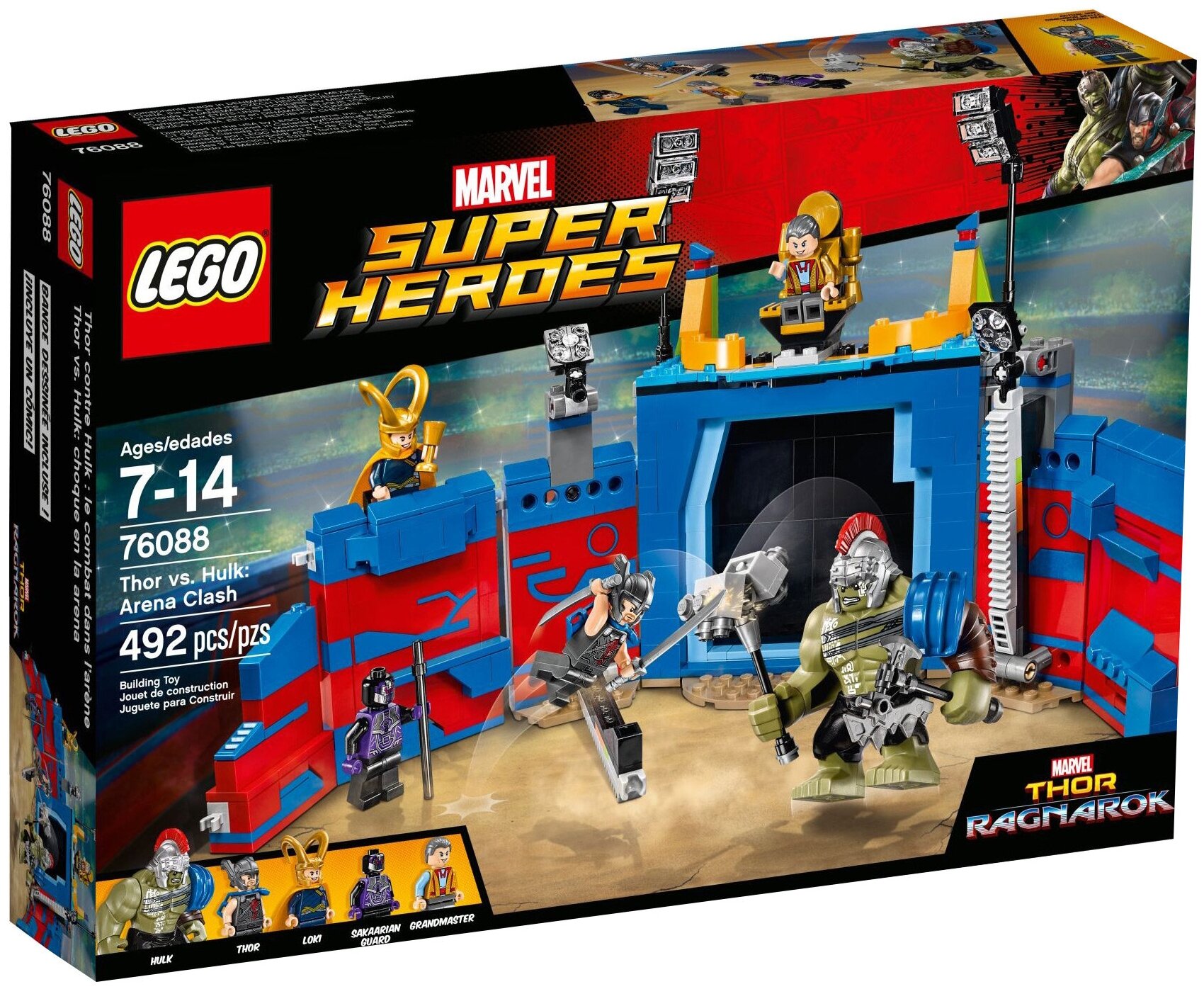 LEGO Super Heroes Тор против Халка: Бой на арене - фото №1