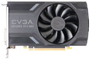 Видеокарта EVGA GeForce GTX 1060 1506Mhz PCI-E 3.0 6144Mb 8008Mhz 192 bit DVI HDMI HDCP