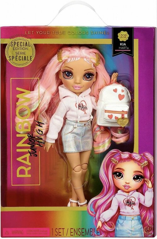 Игрушка Rainbow High Кукла Fashion Doll- Kia Hart Junior