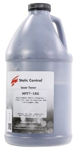 Тонер Static Control MPT7-1KG