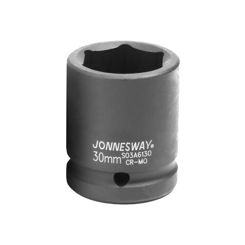 Торцевая головка ударная JONNESWAY S03A6130 головка ударная 3 4 30 мм 6 гр jw jonnesway s03a6130 цена за 1 шт