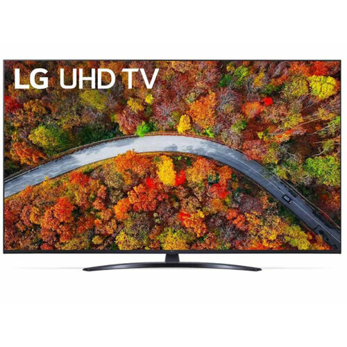 Телевизор LG 65 LED, UHD, Smart TV (webOS), Звук (20 Вт (2x10 Вт)), 3xHDMI, 2xUSB, RJ-45, Cерый, 65UP81006LA. DRUGLJU