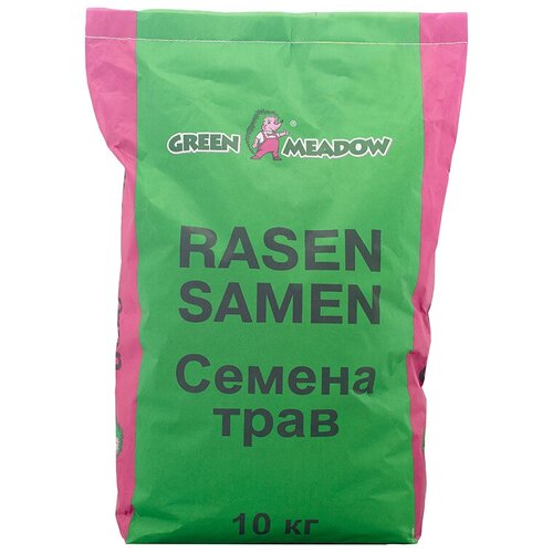 GREEN MEADOW Декоративный стандартный 10кг, 10 кг смесь семян green meadow декоративный элитарный 10кг