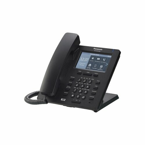 Системный телефон Panasonic KX-HDV330RUB чёрный voip оборудование panasonic kx hdv330rub чёрный