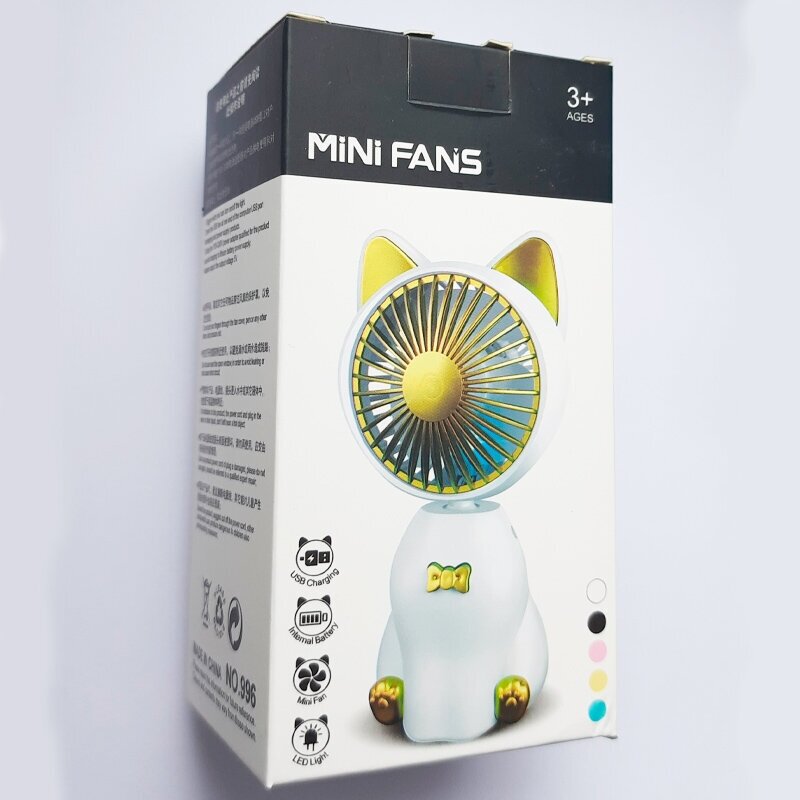 Портативный вентилятор Kitty Mini Fans - фотография № 3