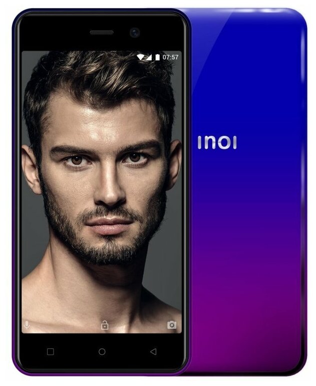 Смартфон INOI 2 2019 Purple Blue