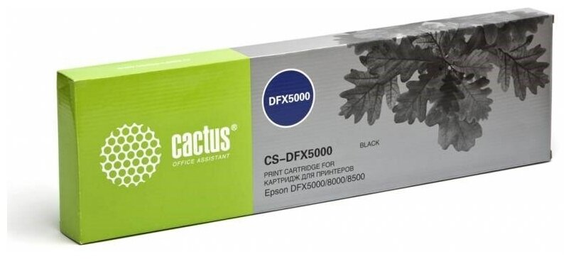 Картридж матричный Cactus CS-DFX5000 черный для Epson DFX5000/8000/8500