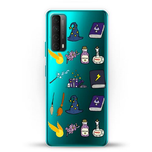 фото Силиконовый чехол узор hp на huawei p smart 2021 andy & paul