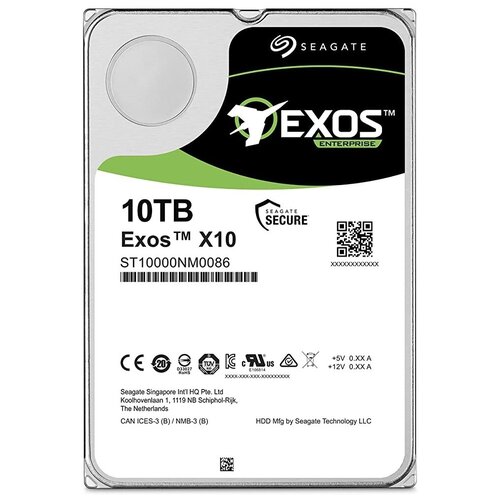 Жесткий диск Seagate Exos X14 10 ТБ ST10000NM0478